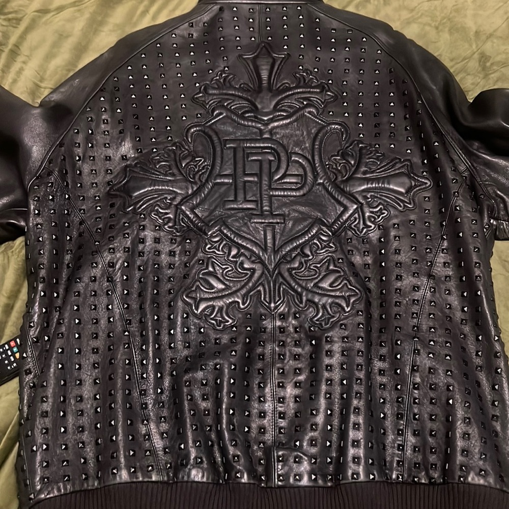 PELLE PELLE leather coat